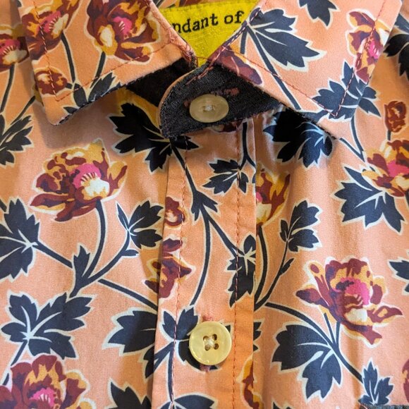 Floral Pink Button-Down by *Descendant of Thieves, Dres Ladro. - Picture 2 of 3